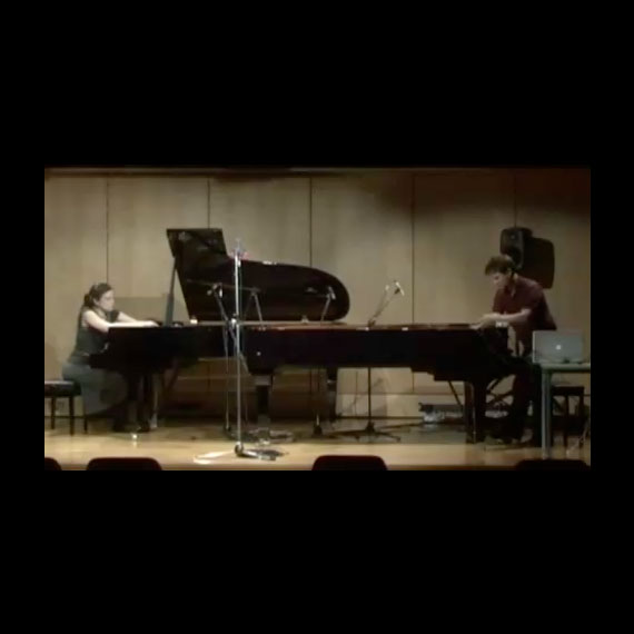 Duo: Jane Dickson (piano) + Sebastian Lexer (piano+)