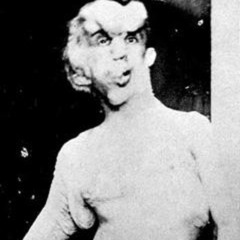 The Face Of A Cumming Elephant Man