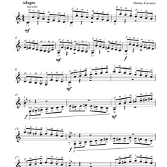 MKT Production - Etude N° 1 En Do Majeur (Matteo Carcassi)