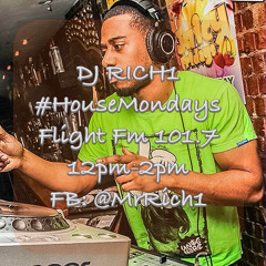 DJ RICH1 and HostProfile1 Live On Flight Fm 101.7 #HouseMondays 06012014