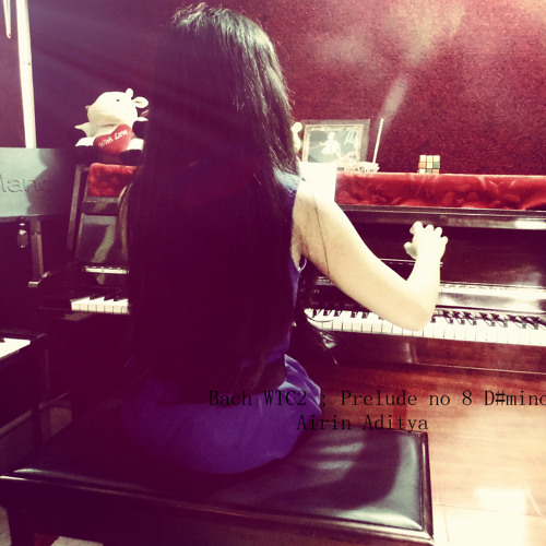 Bach WTC 2, Prelude No. 8 In D♯ Minor, BWV 877 Solo Piano by @airinaditya