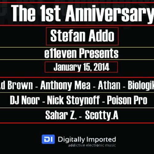 Stefan Addo | e11even Presents Vol.13 [January 2014] On Digitally Imported Radio