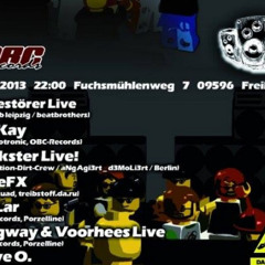 DECKSTER & VOORHEES [Demolition-Dirt-Crew | Obc -Rec ] @ Electric Sound Games   Freiberg   28.12.13