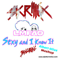 LMFAO Vs Skrillex feat. Sirah - Sexy and I Know It Bangarang (Albert Olive Mashup)