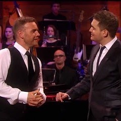 Gary Barlow & Michael Bublé -Rule The World (live)