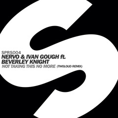 NERVO & Ivan Gough ft. Beverley Knight - Not Taking This No More (Twoloud Remix)