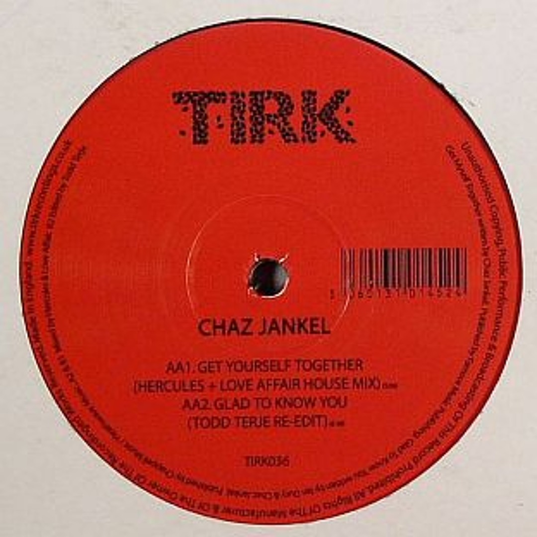Listen to CHAZ JANKEL - Glad To Know You (Todd Terje edit Listen to CHAZ JANKEL - Glad To Know You (Todd Terje edit