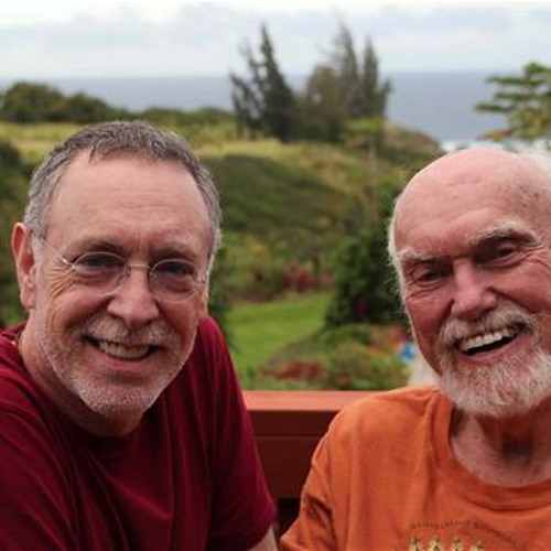 Krishna Das & Ram Dass sing "Let Your Light Shine on Me"