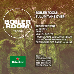 DJ Tennis Boiler Room Mexico / Tulum Take-over