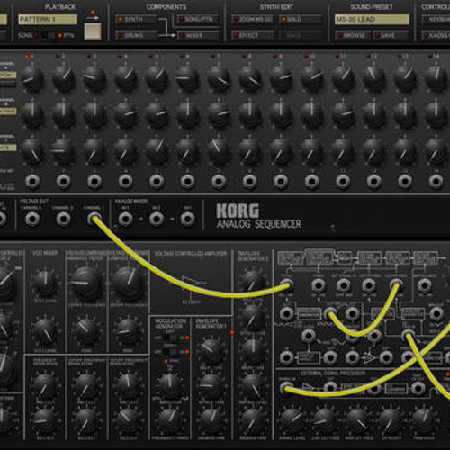 Fun with the Korg iMS20 for iPad