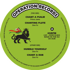 OSSR10 - 003 Don Fe - Chant A Dub