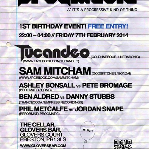 Progmatic - Tucandeo Birthday Event Promo Mix