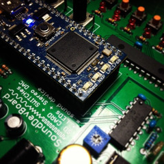 303 like bass synth on mbed 2OSC + 1Filter