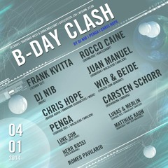DJ NIB live @ Tanzhaus West, Frankfurt // B-day Clash 04.01.2014