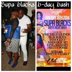 SUPER BLACK B-DAY BASH IN ORLANDO FT PRETTY POSSE,INNOCENT AND RICHIE FEELINGS. JAN 2K14