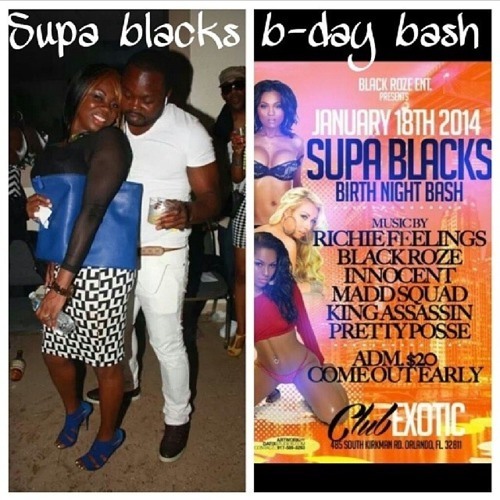 SUPER BLACK B-DAY BASH IN ORLANDO FT PRETTY POSSE,INNOCENT AND RICHIE FEELINGS. JAN 2K14