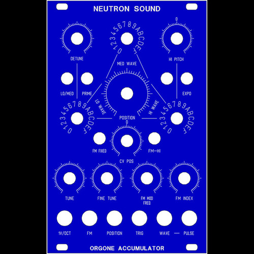 Neutron-sound Orgone accumulator modular oscillator demo 1