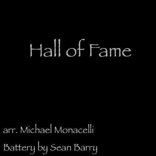 Hall of Fame (front ensemble and battery arrangement)