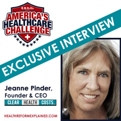 Jeanne Pinder, CEO, ClearHealthCosts.com