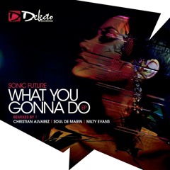 What u gonna do-The Rmxs -Christian Alvarez,Soul De Marin & Milty Evans OUT NOW 1/27-DELECTO