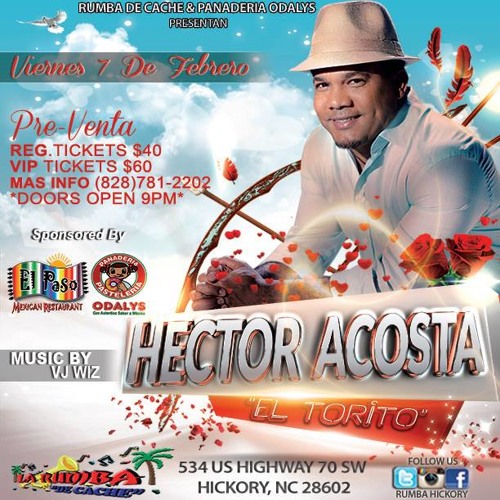 Stream Vj Wiz - El Torito Hector Acosta Mix! by Dj WizNC | Listen online  for free on SoundCloud