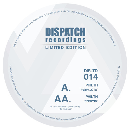 Philth - Souzou - Dispatch LTD 014 AA (CLIP) - OUT NOW