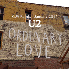 U2 ORDINARY LOVE REMIX by G.W
