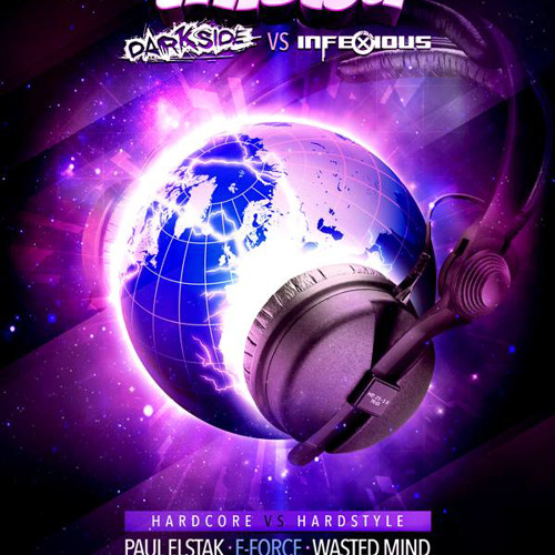 Infexious Hardstyle Podcast 050 - E-force - Twisted - Darkside vs InfeXious Warm-up #3