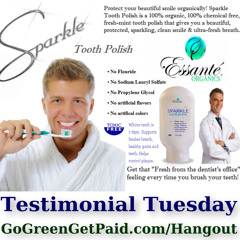 Toxic - Free & Organic Tooth Polish - Testimonial Tuesday Hangout