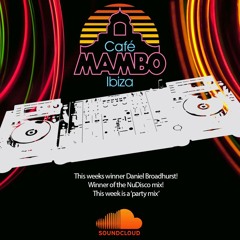 CAFE MAMBO IBIZA COMPETITION  ( 17th march 2014 ) chris travis