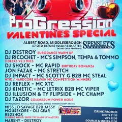 ProGression Xmas Special 2013 feat. DJ Kinetic with MC's Impulse & Kinson
