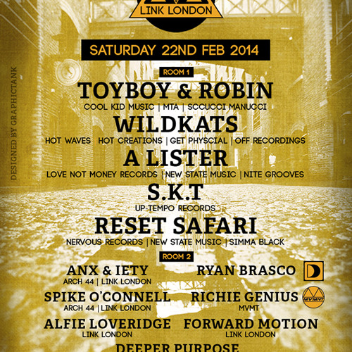 Link London @ Lightbox - 22nd February (Mixed By A Lister)