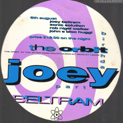 Joey Beltram @ The Orbit, Morley, Leeds, U.K.  22.08.1992