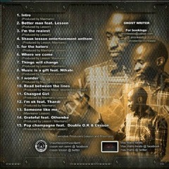 I wonder  Ghost Writer ( Prod By Mav Mano)