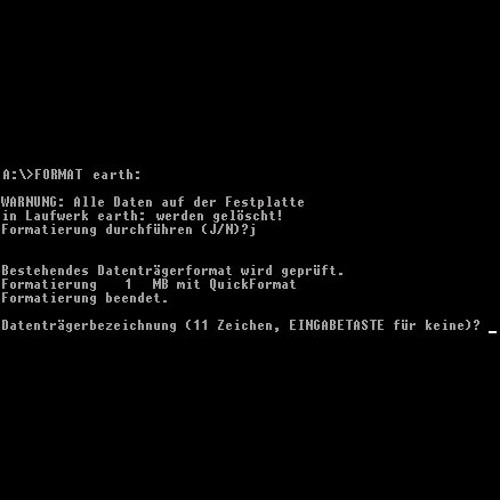 Zustand D. - format earth: