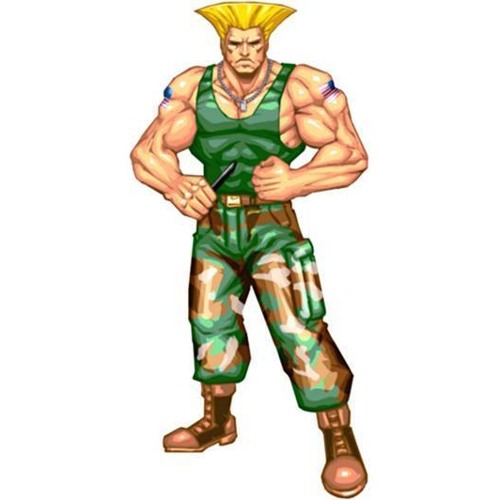 Guile from Street Fighter IV, Guile's Theme Goes with Everything