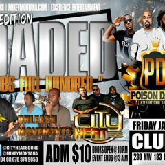 DUBS FULL HUNDRED "LOADED" POISON DART-METRIX-CITY HEAT-UNLEASH- %100 PERSENT DUBS 1-31-14 MIAMI