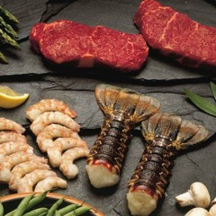 Steak Shrimp & Lobster ft. Polo Bleez