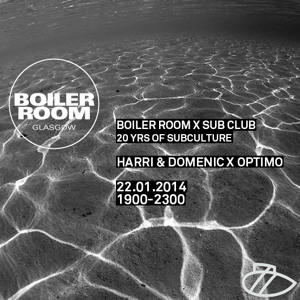 Optimo b2b Harri & Domenic Boiler Room x Sub Club mix
