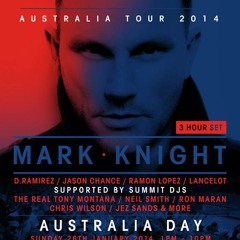 Live at ToolRoom Knights @ Greenwood Hotel, Sydney (26-01-14)