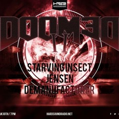 Starving Insect 'DOOMED pt.2' show - HardSoundRadio