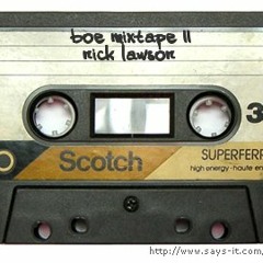 boe mixtape II - Nick Lawson