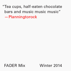 FADER Mix: Planningtorock