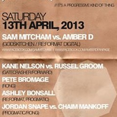 Progmatic - April 2013 - Phil Metcalfe & Pete Bromage - Live Mix