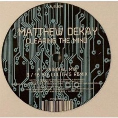Matthew Dekay - Clearing The Mind(Original Mix)