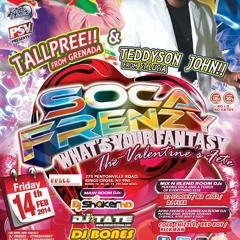 DJ Bones Soca Frenzy Tallpree Promo Mix