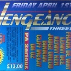Lenny Dee - Vengeance 3, Ulster Hall, Belfast, 1st April 1994