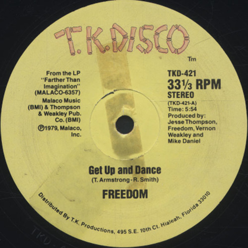 Freedom - Get Up & Dance (Waxwork Extended Edit)