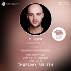 M Fayek -  live on Hostess.fm
