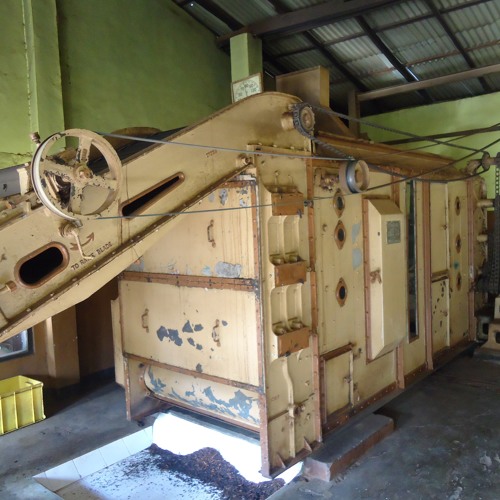 Stream Tea drying machine, Handunugoda tea estate by Mark Vernon